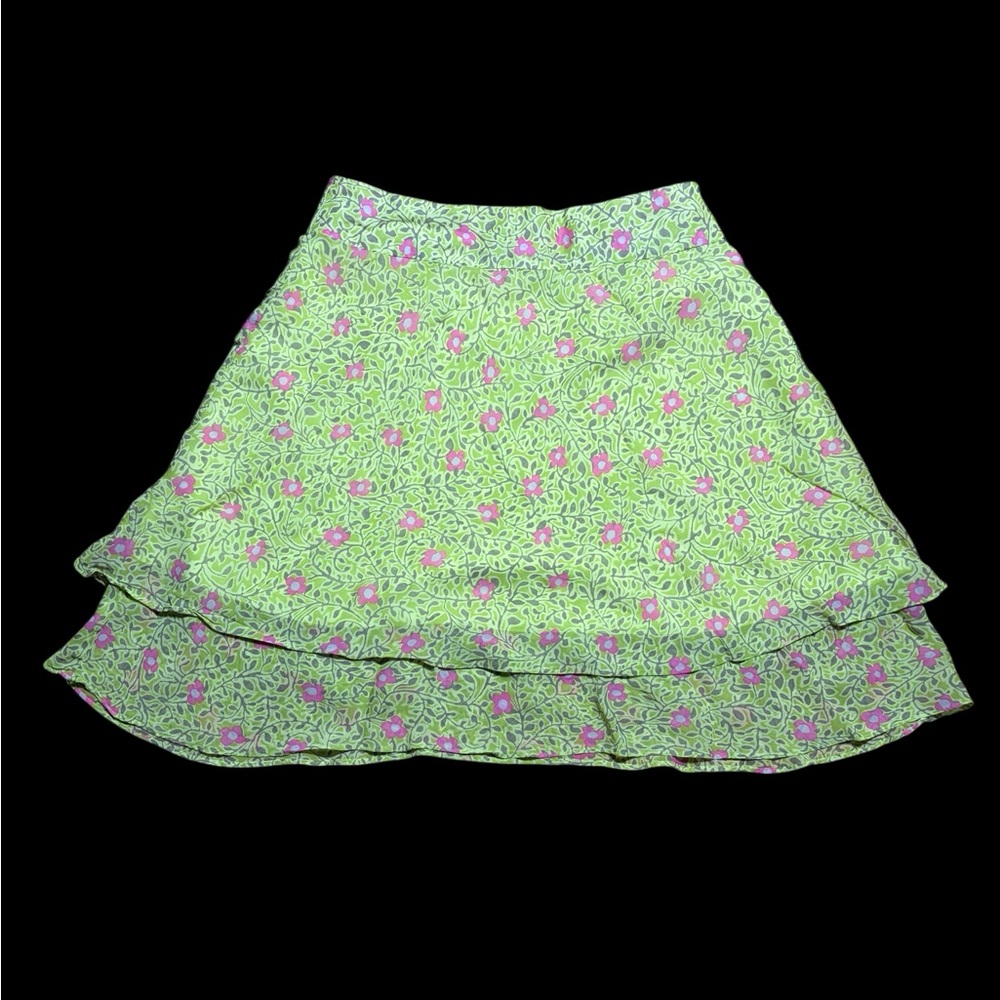 Sigrid Olsen Floral Two Piece Top and Skirt - Picture 10 of 15